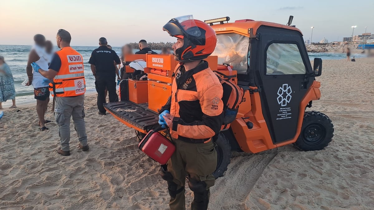 אירוע קשה בחוף הים: שלושה טבעו וחולצו - הרביעי נהרג