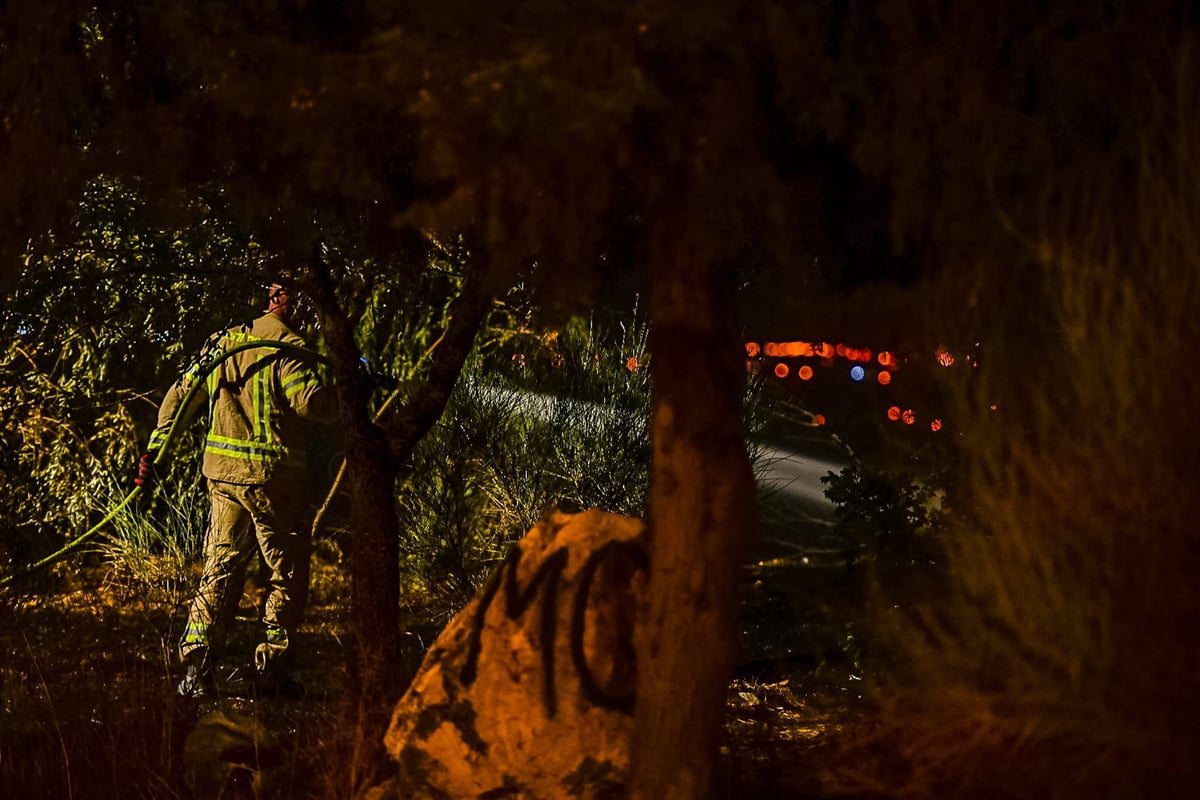 לאחר 3 שעות: הושגה שליטה בשריפה הגדולה בהר הצופים