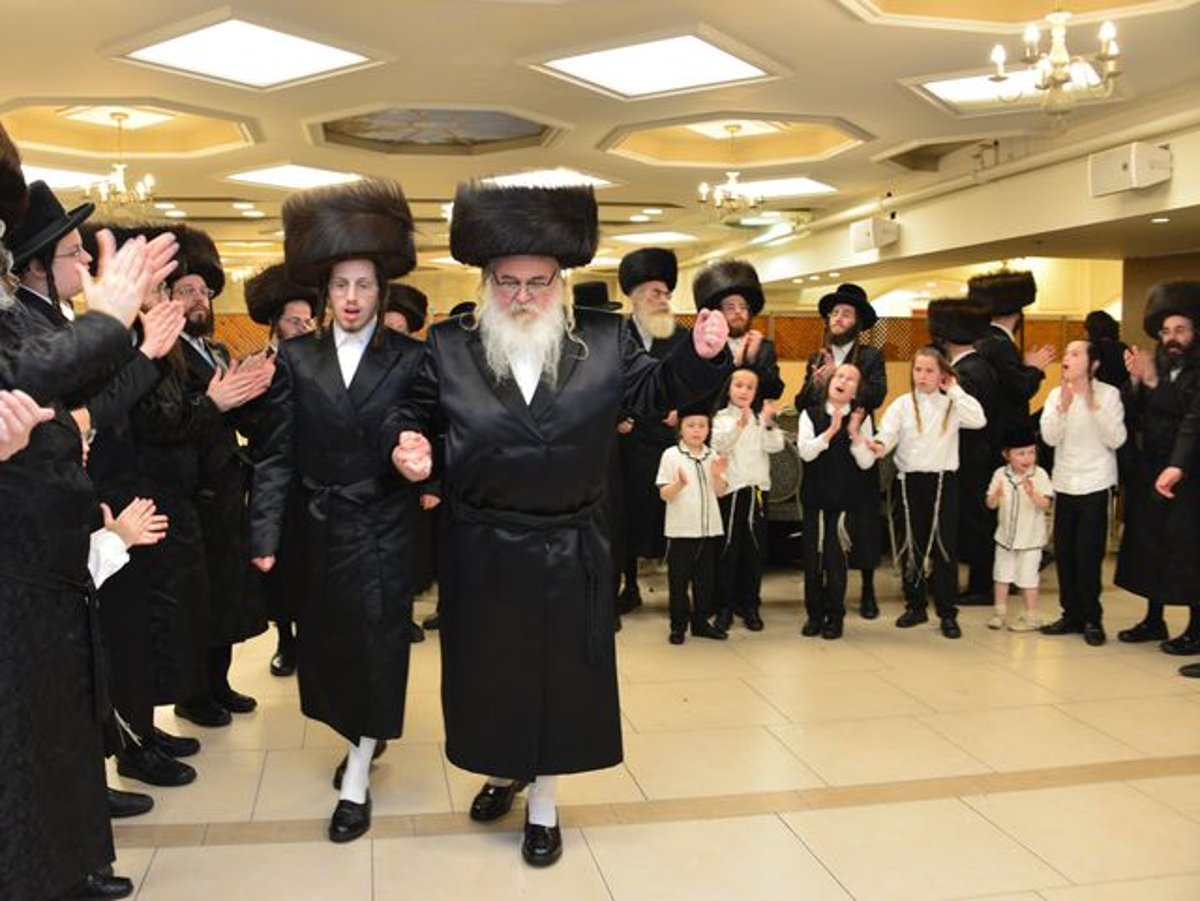 שמחת השבע ברכות בחצה"ק ביאלה רמת אהרן 