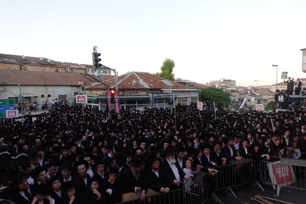 תיעוד מעצרת הענק בירושלים