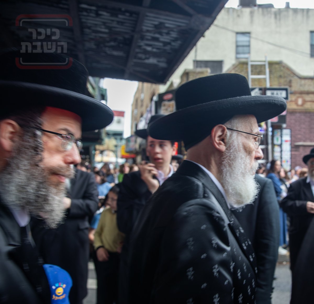 מסע הלוויית האדמו"ר מקאסוב זצ"ל