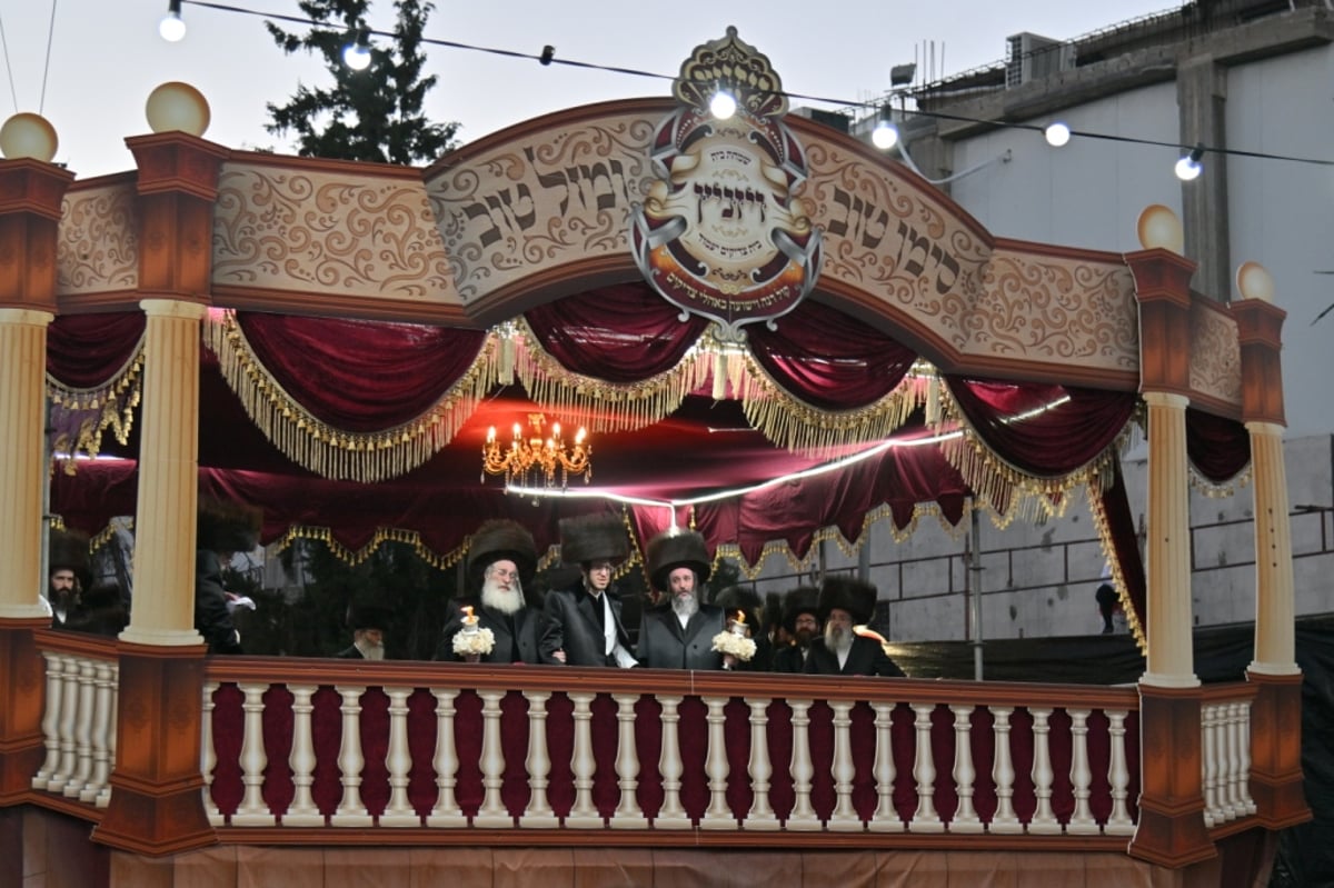 שמחת בית ויז'ניץ - ספינקא - בארז'אן - אולם - זאליזשא 