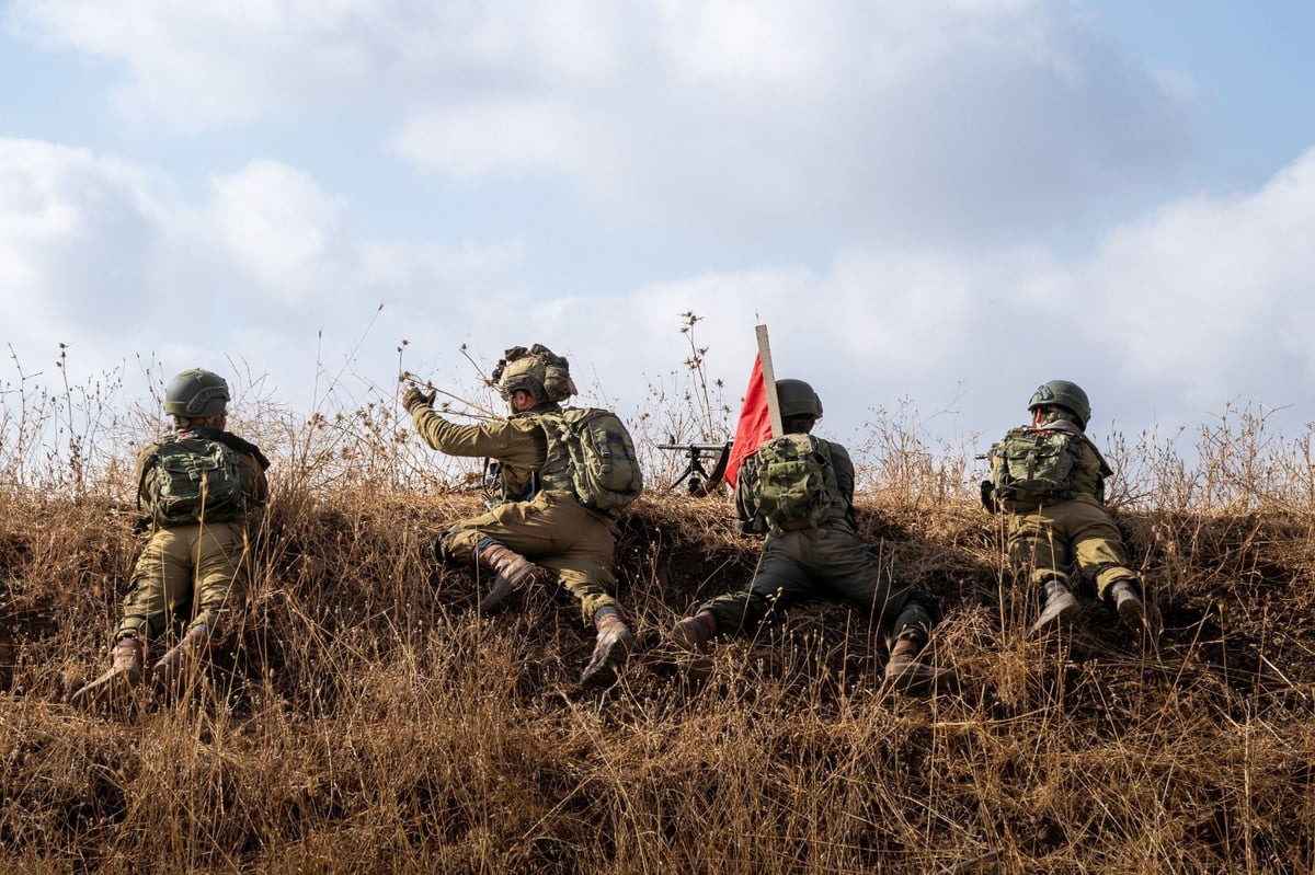 צה"ל מפרסם תיעוד: נערכים ללחימה קרקעית בשטח לבנון