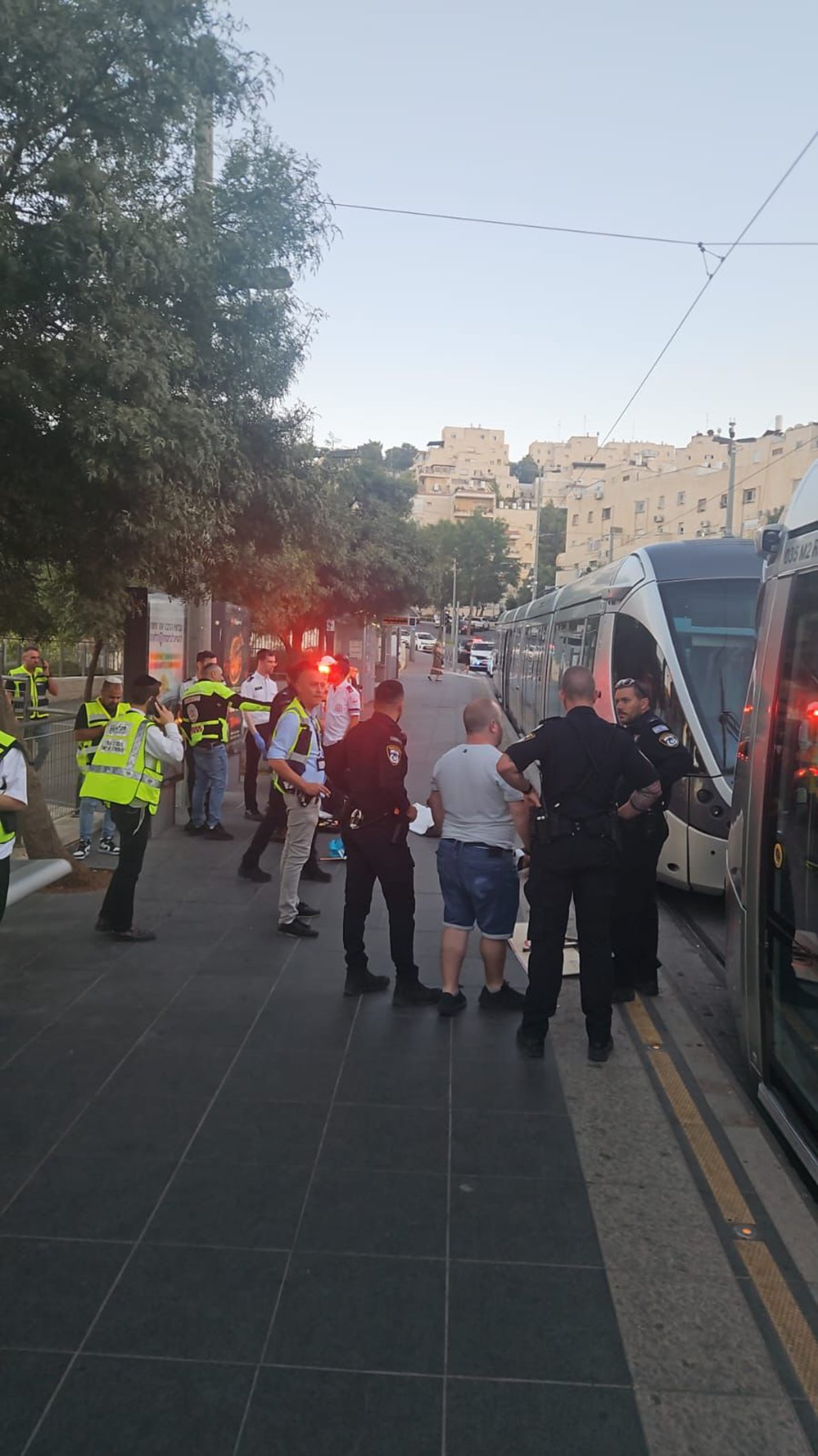 בת 70 נפגעה מהרכבת הקלה בירושלים - ונהרגה במקום