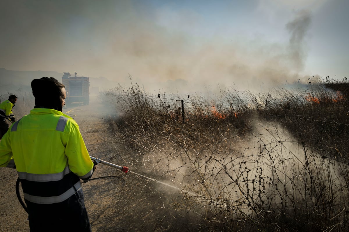 טילים וכטב"מים • יממה של אש בחזית הצפונית | כך זה נראה 