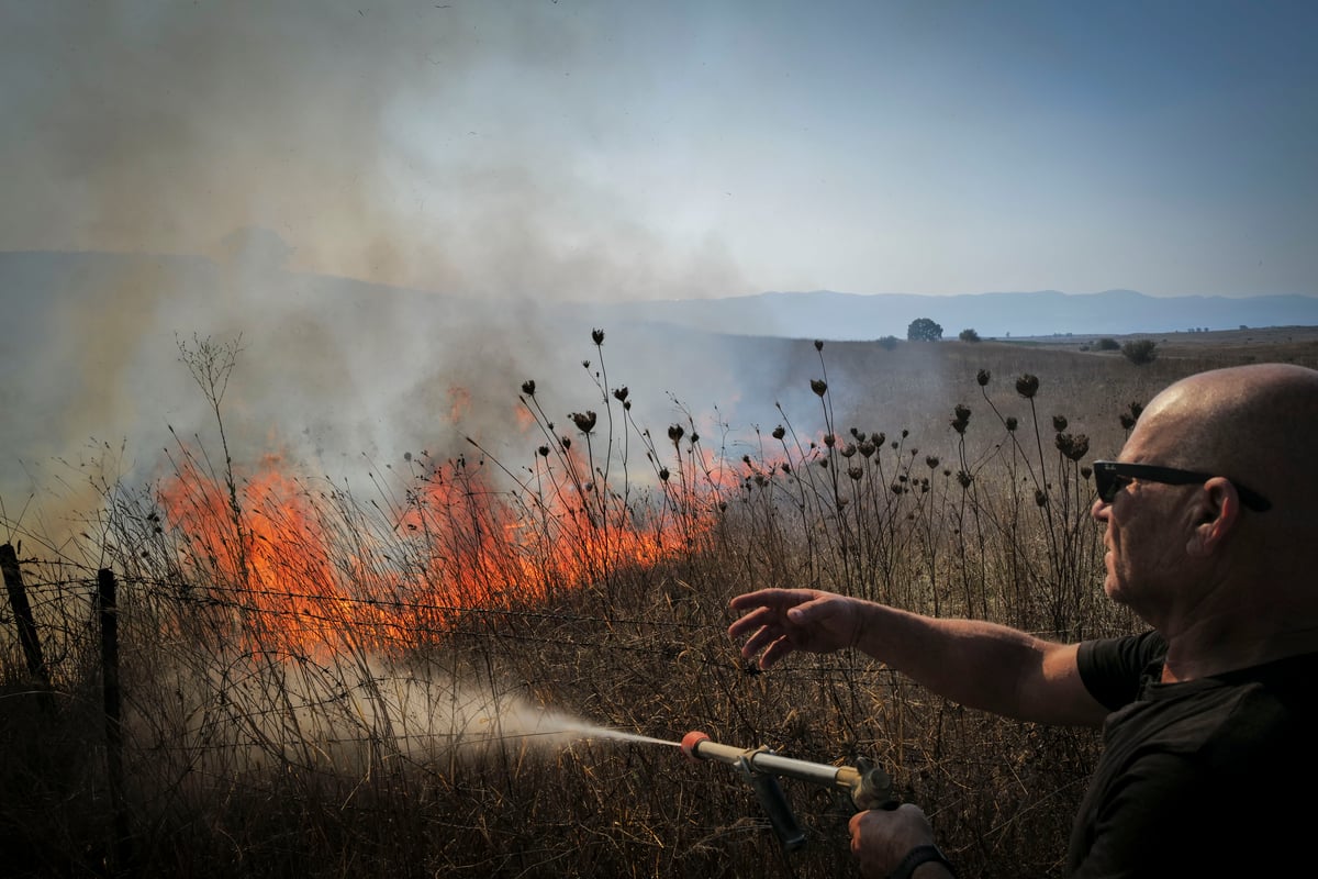 טילים וכטב"מים • יממה של אש בחזית הצפונית | כך זה נראה 