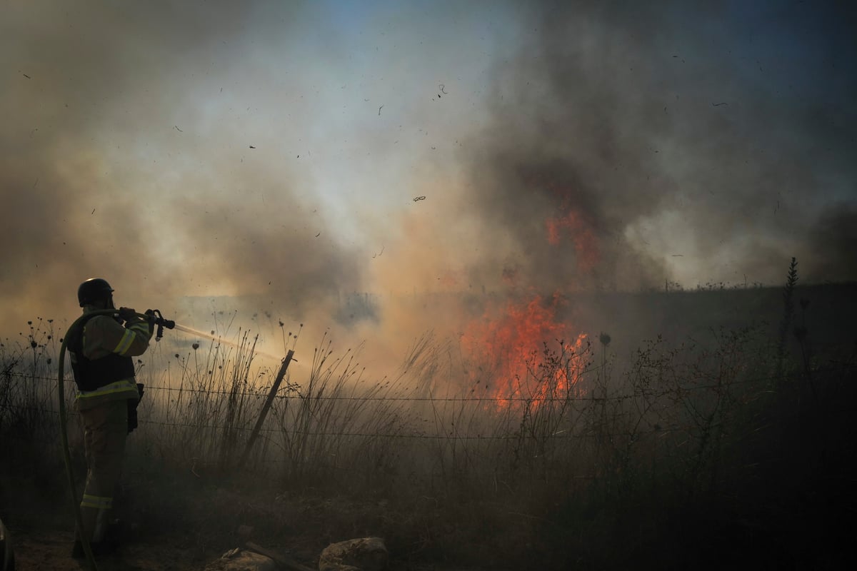 טילים וכטב"מים • יממה של אש בחזית הצפונית | כך זה נראה 