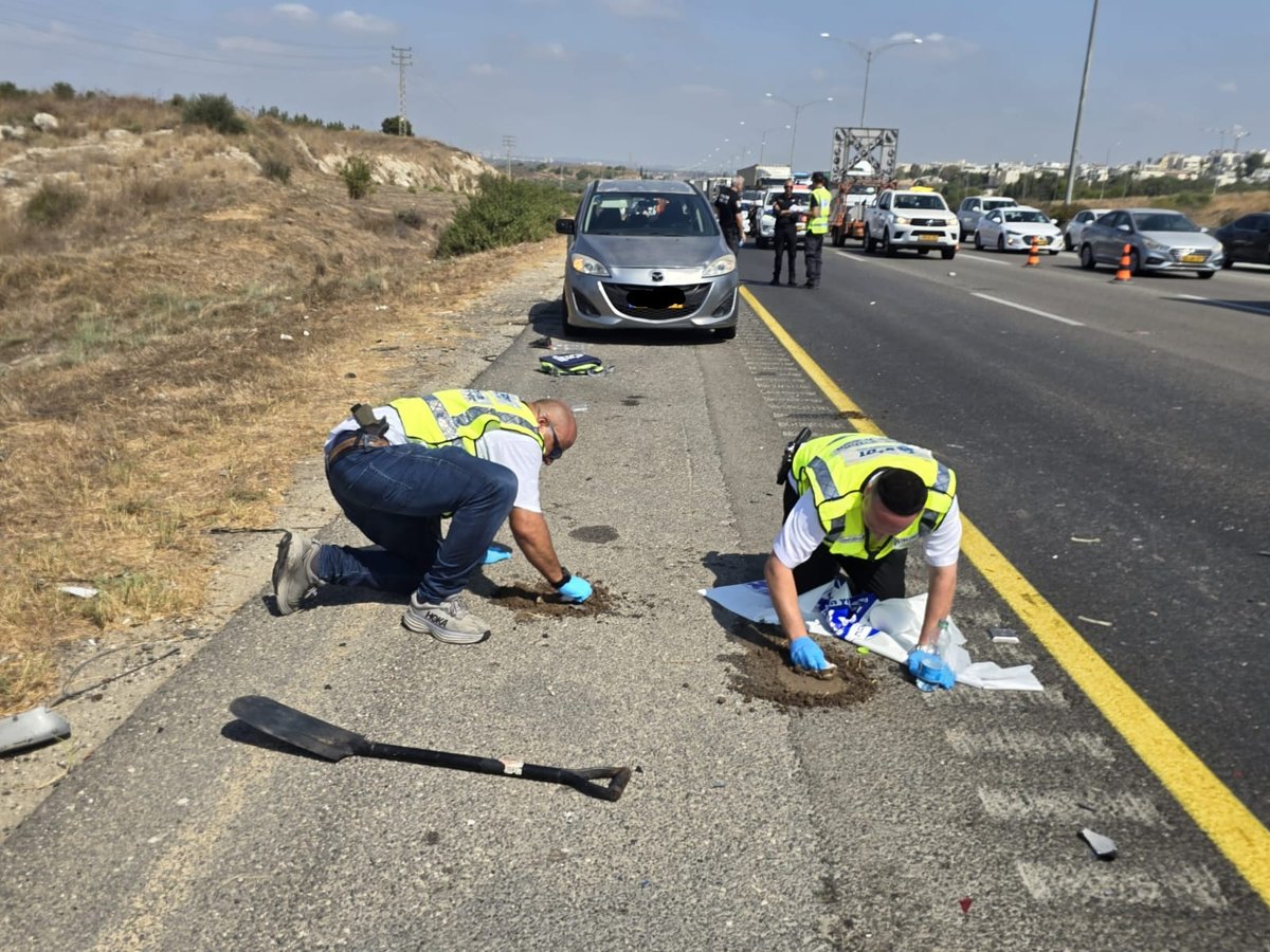 זירת התאונה