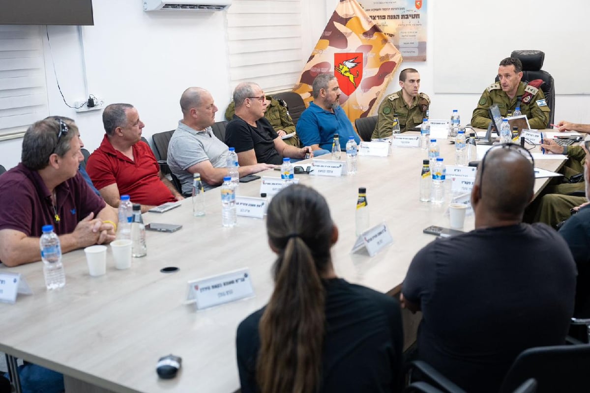 הרמטכ"ל בסיור בבקעה