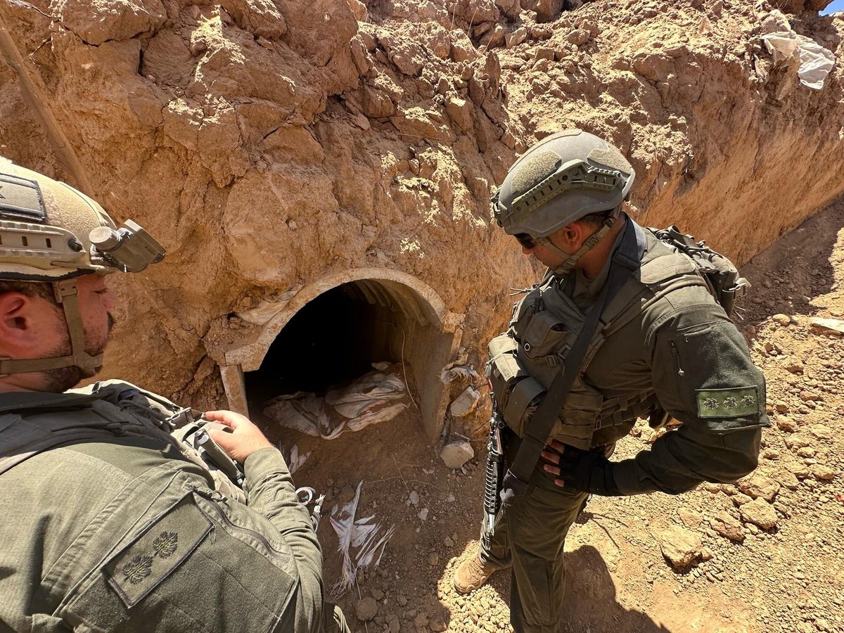 לוחמי צה"ל מחטיבת ירושלים בפעילות במסדרון נצרים במרכז הרצועה