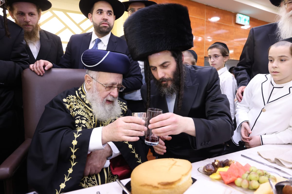 מוטי בבצ'יק חיתן, בכירי המדינה הגיעו | תיעוד ענק