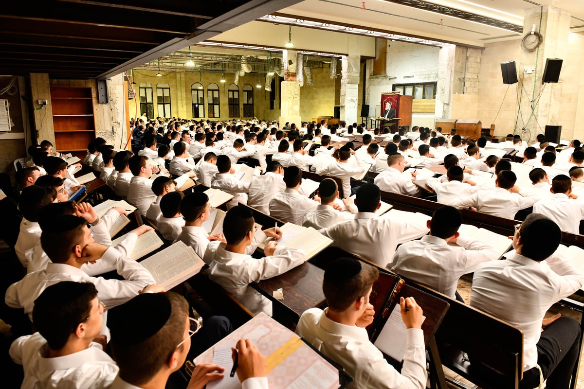 פתיחת הזמן בישיבת 'בית מתתיהו' 