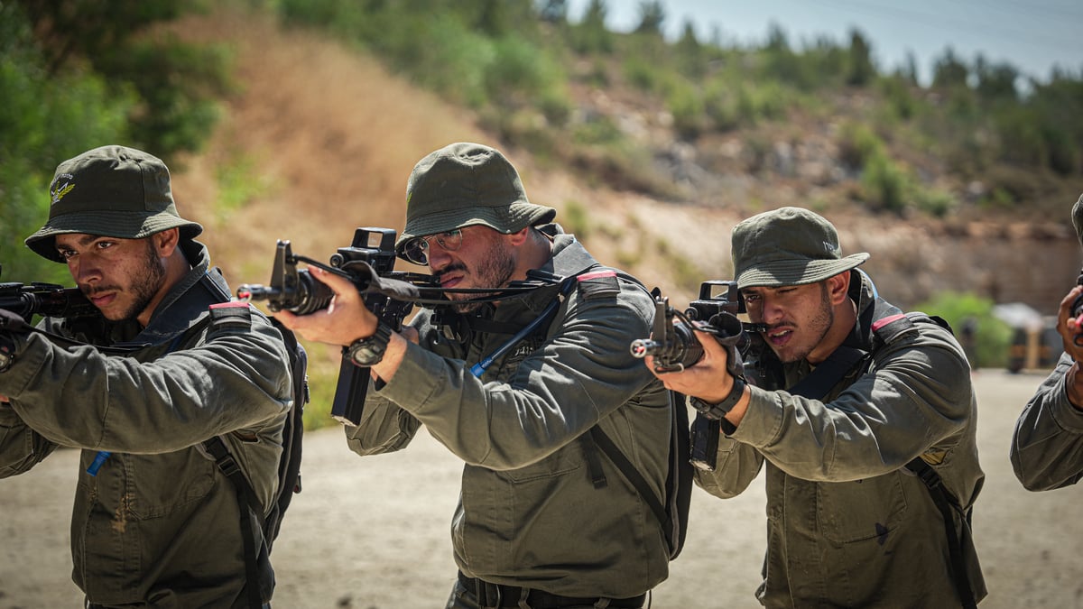 לוחמי "מחלקת אבנט": כך הוכשרו 31 לוחמים חרדים במג"ב 