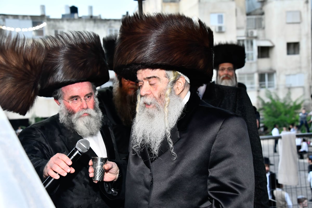 שמחת נישואי בת האדמו"ר מפיטסבורג 