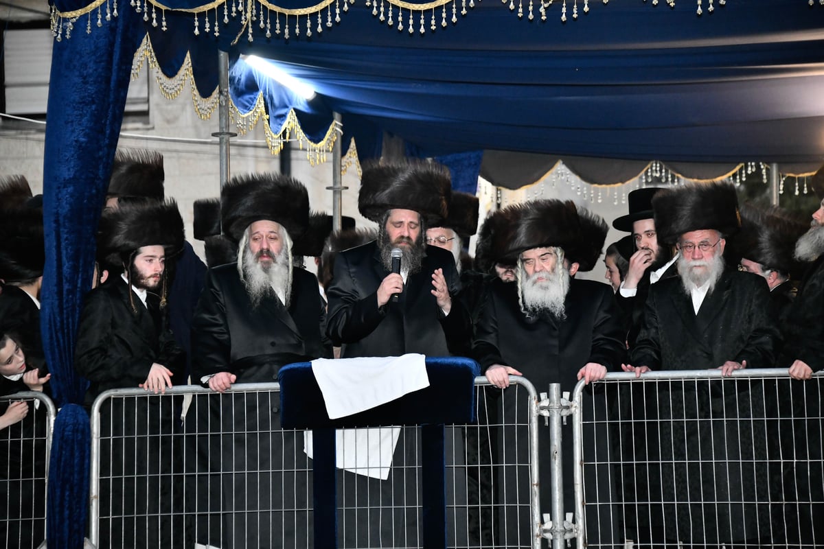 שמחת נישואי בת האדמו"ר מפיטסבורג 