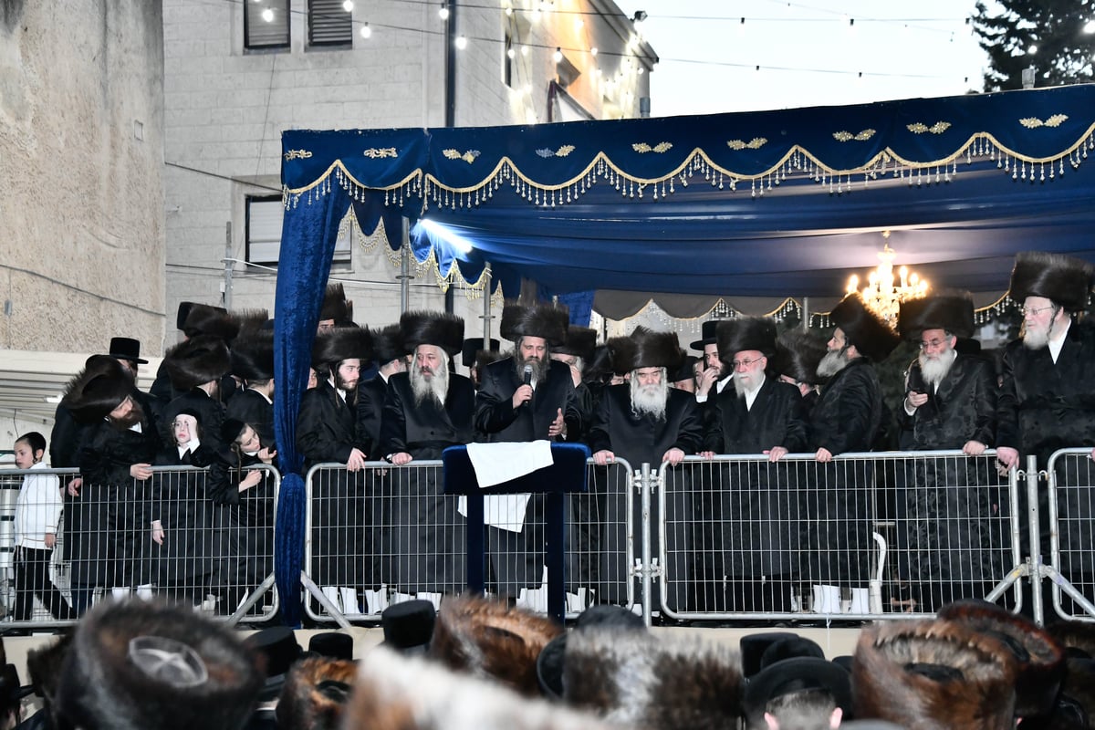 שמחת נישואי בת האדמו"ר מפיטסבורג 