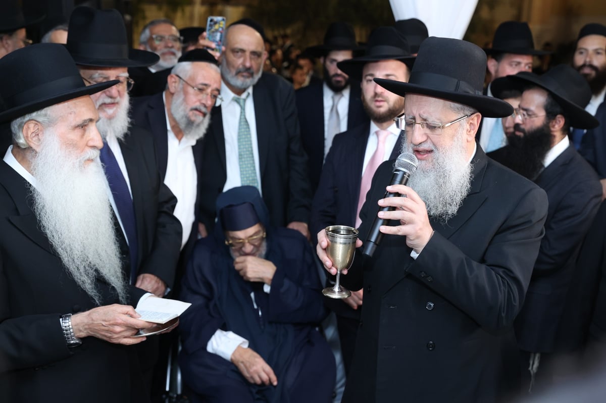 שמחת נישואי בת האדמו"ר רבי שלמה בוסו 