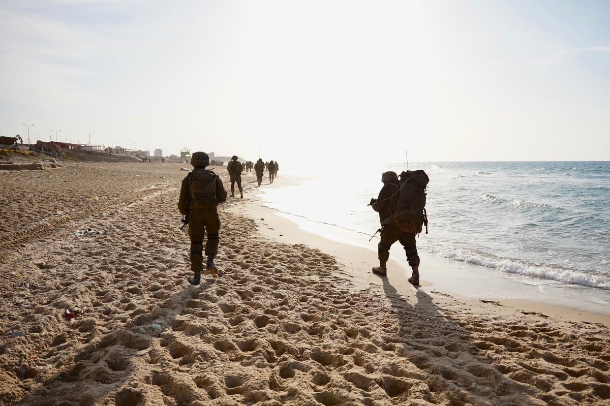 תיעוד מבצעי של לוחמי צה"ל ברצועת עזה