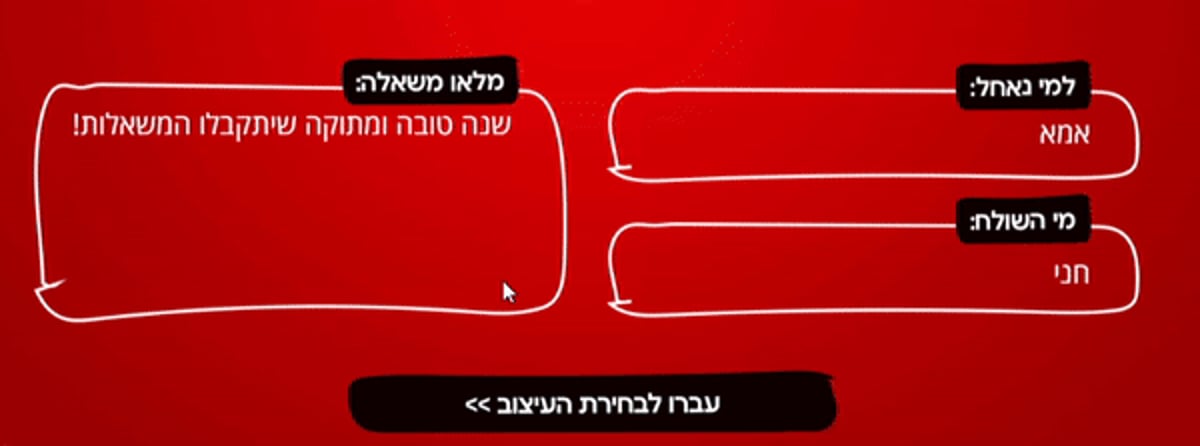 רק תבחרו: רמי לוי מעצב את הברכות שלכם לשנה הקרובה