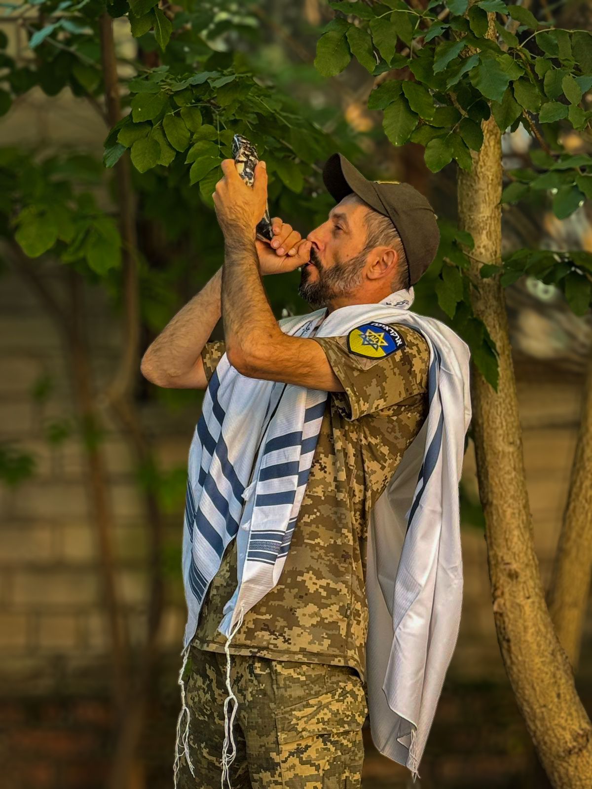 לראשונה: חיילים יהודים בחזית באוקראינה יתקעו בשופר