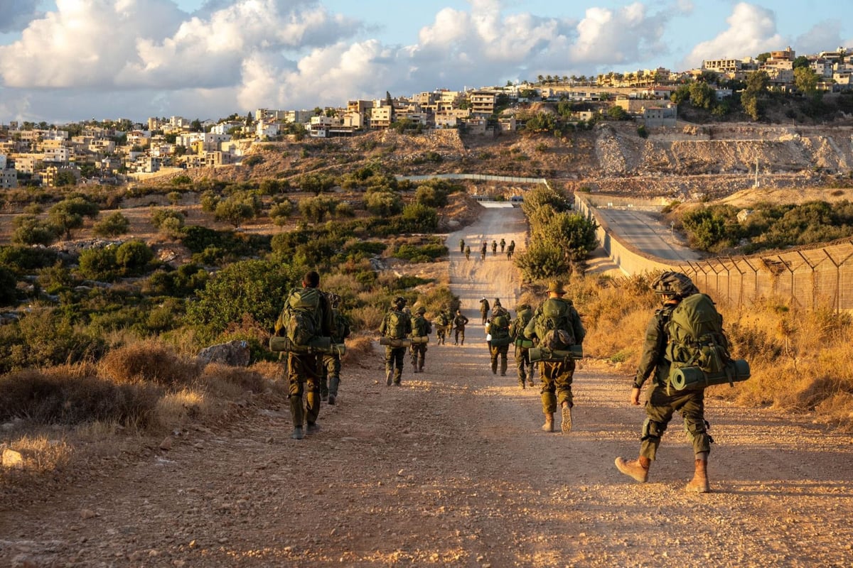 לוחמי צה"ל בגבול הצפון