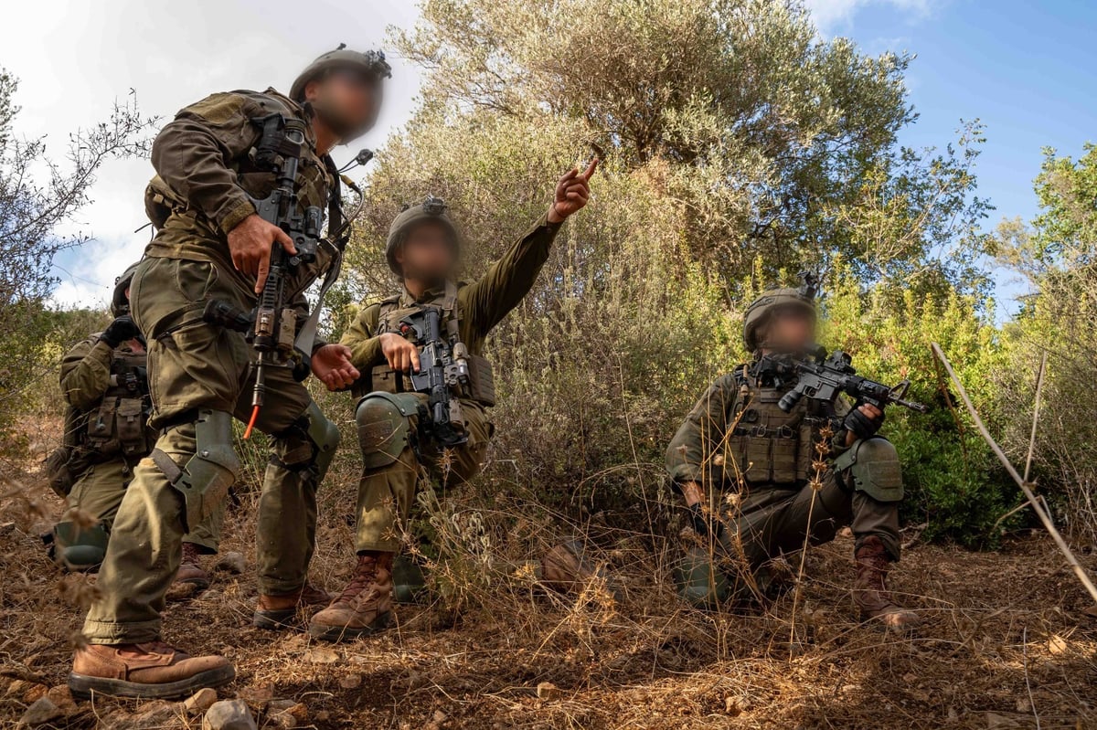 לוחמי חטיבת השריון - חטיבה 7, באימונים לקראת תמרון קרקעי בלבנון