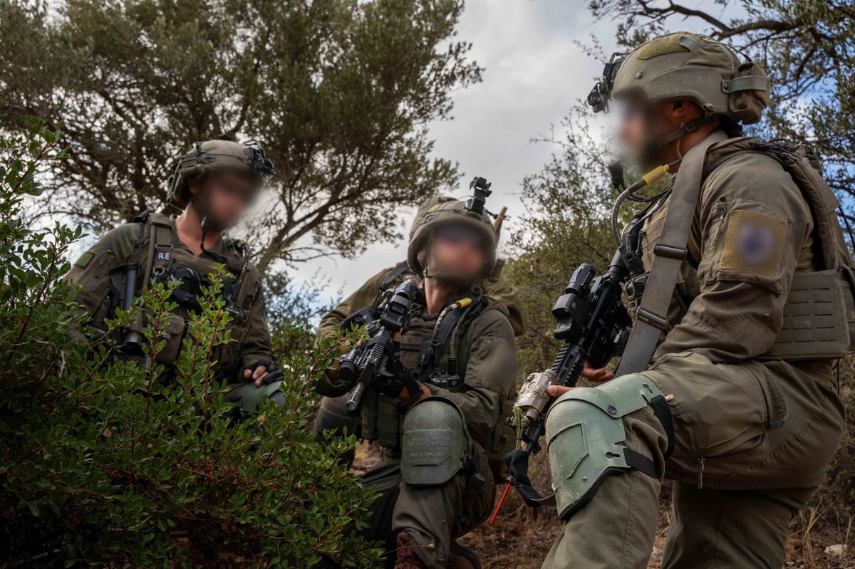 לוחמי חטיבת השריון - חטיבה 7, באימונים לקראת תמרון קרקעי בלבנון