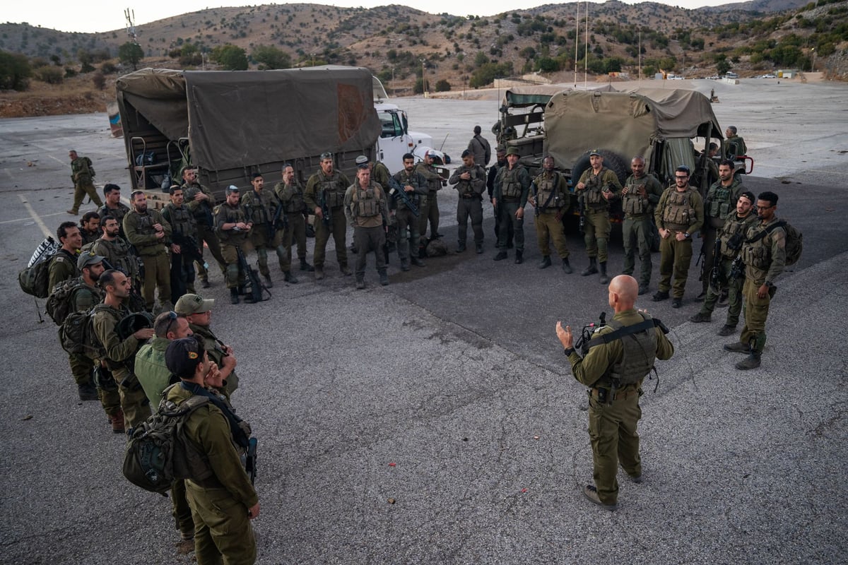 צה"ל גייס שתי חטיבות ללחימה מול חיזבאללה בצפון | תיעוד