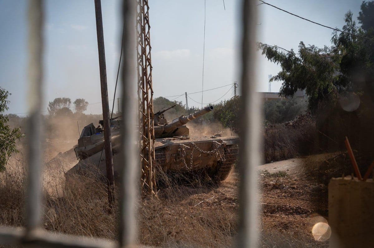 בעומק לבנון: הלוחמים השתלטו על המתחם של חיזבאללה