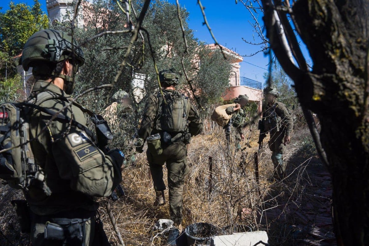 בעומק לבנון: הלוחמים השתלטו על המתחם של חיזבאללה