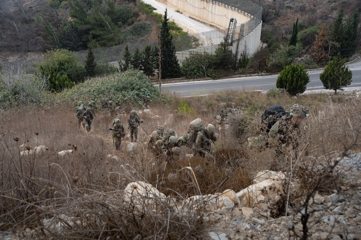 לוחמי צה"ל בדרום לבנון