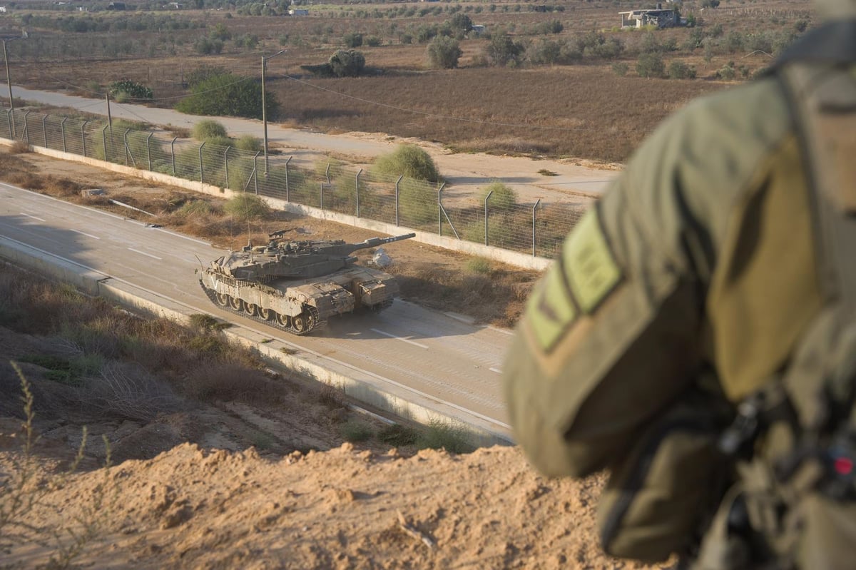 לוחמי צה"ל ברצועת עזה