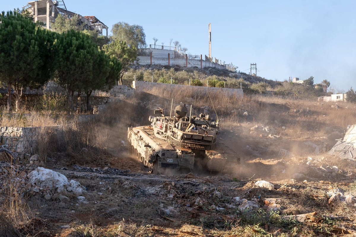 פעילות הכוחות בדרום לבנון