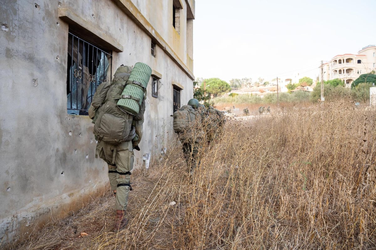 פעילות הכוחות בדרום לבנון