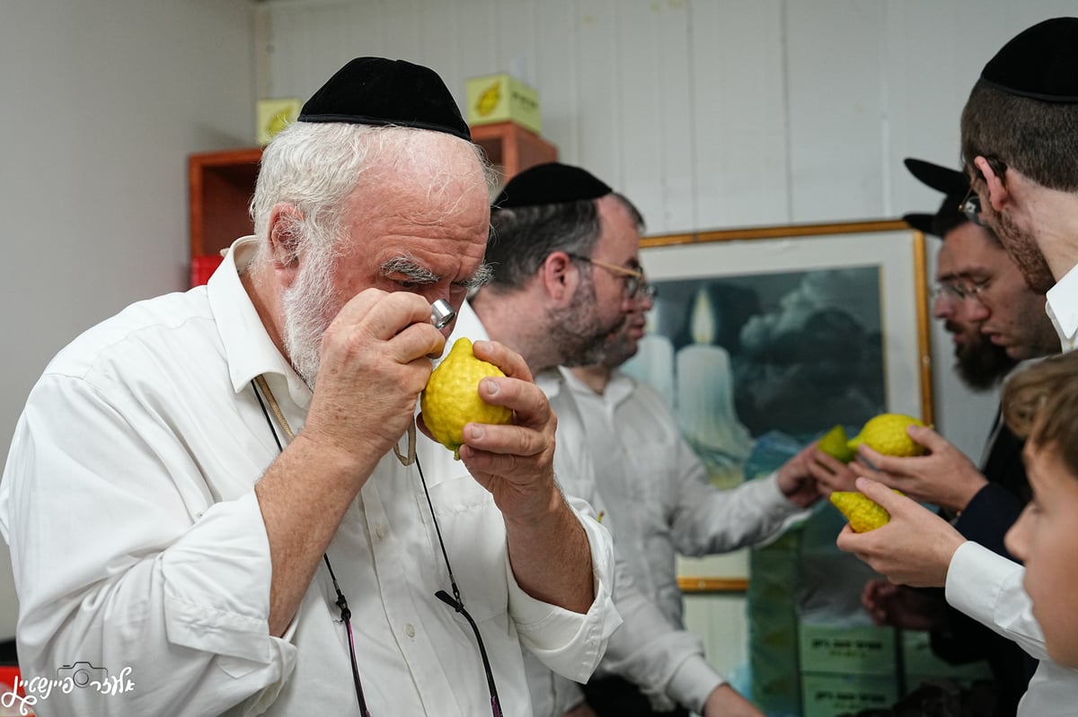 אווירת ערב חג ברחובותיה של העיר בני ברק 