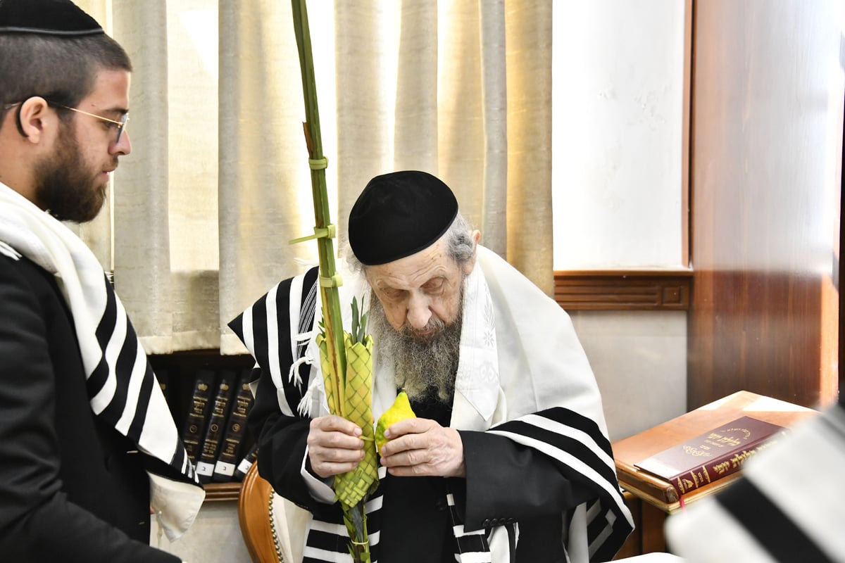 הגר"ד לנדו, והגרמ"ה הירש בנטילת לולב 