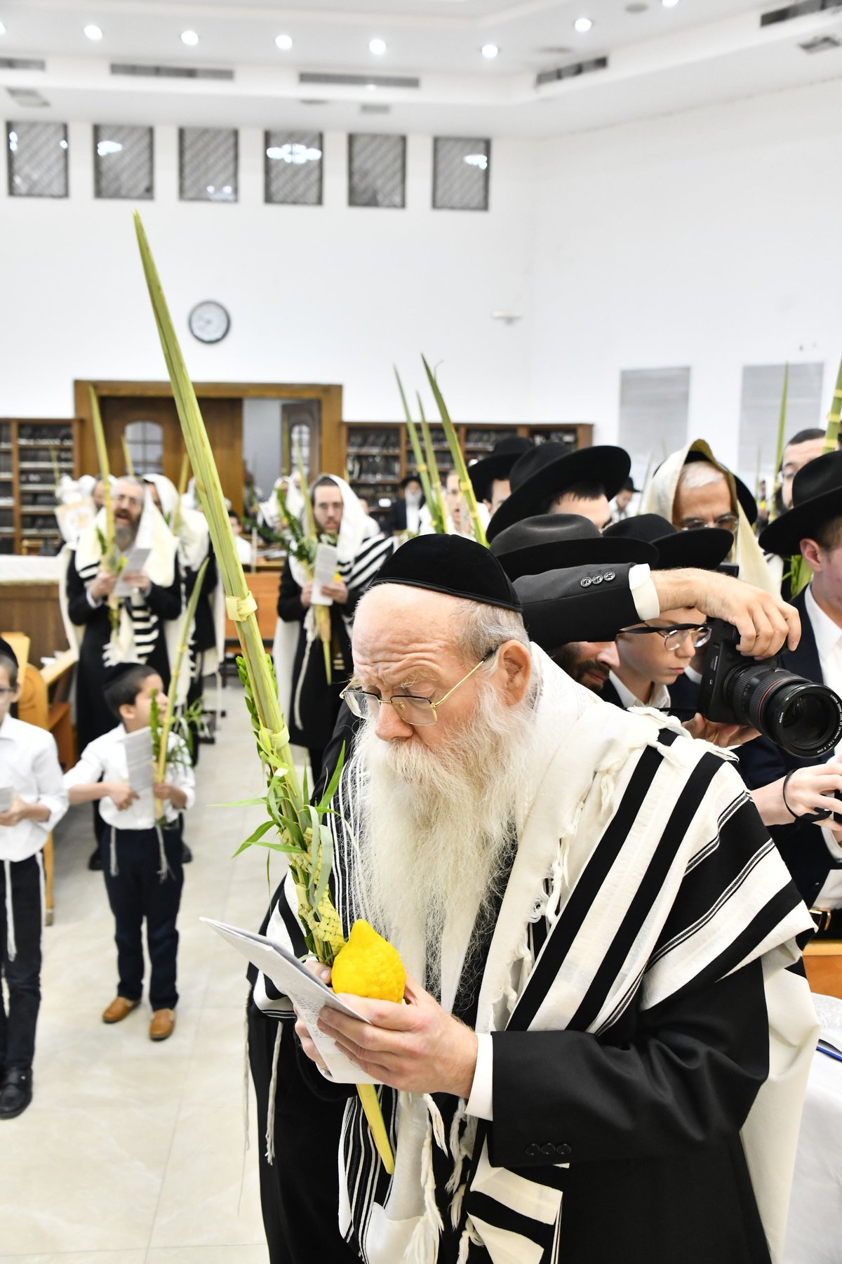 הגר"ד לנדו, והגרמ"ה הירש בנטילת לולב 