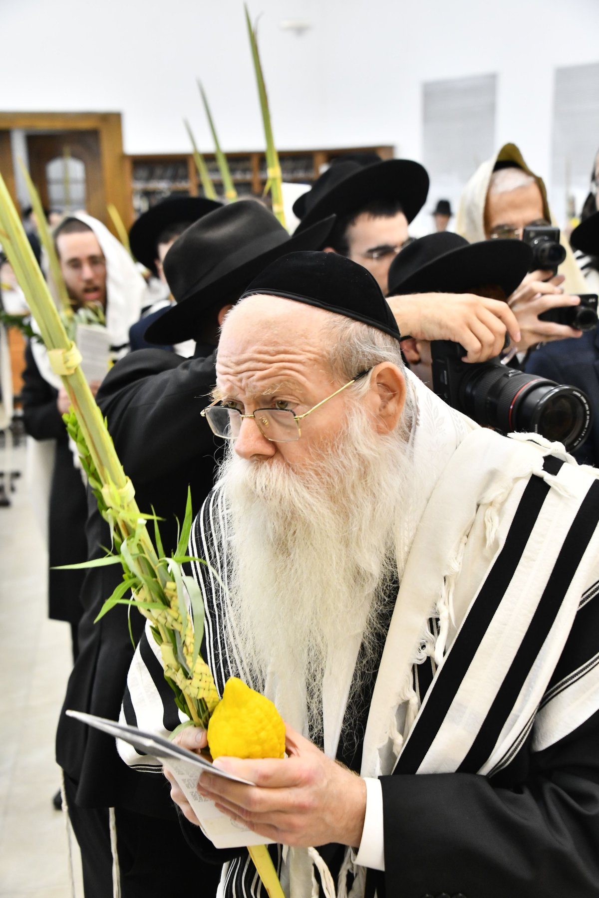 הגר"ד לנדו, והגרמ"ה הירש בנטילת לולב 