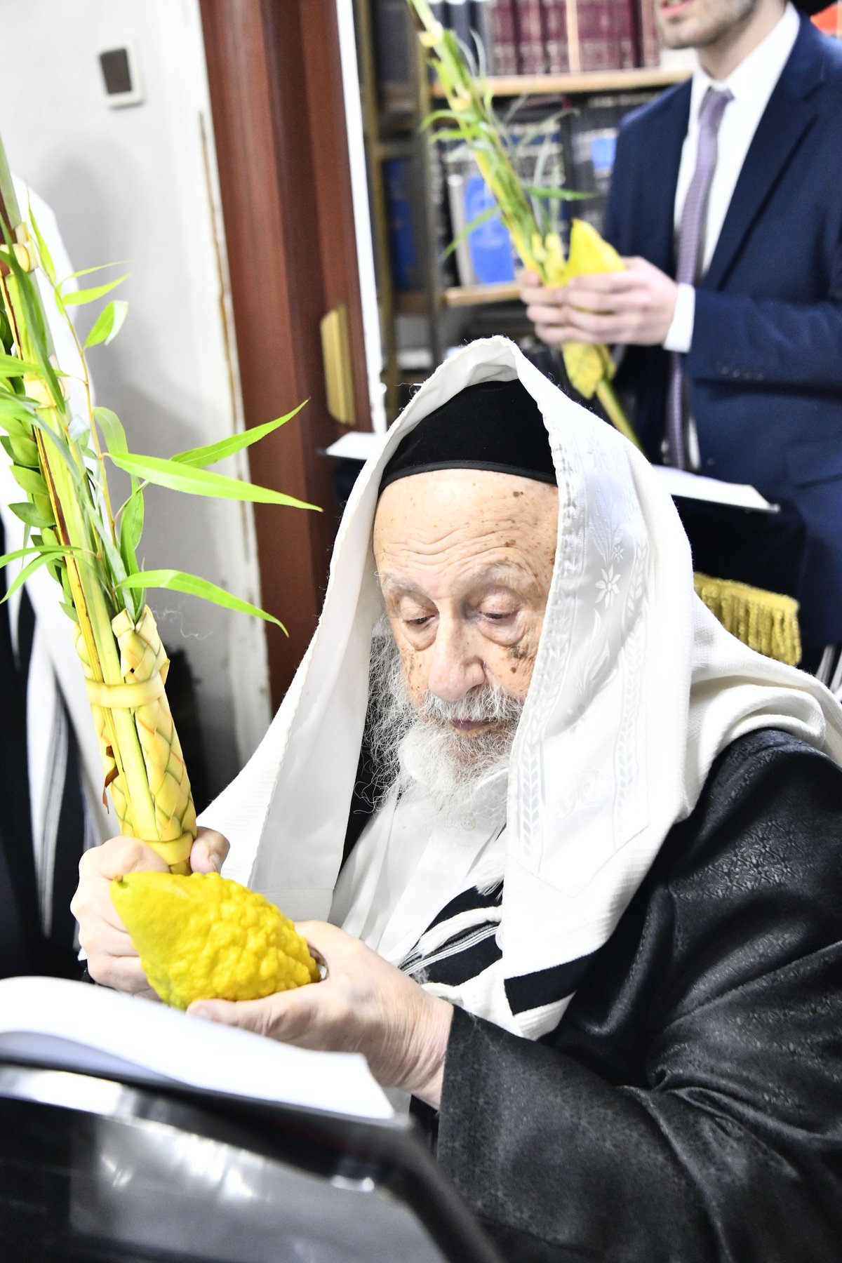 הגרב"ד פוברסקי בנטילת לולב