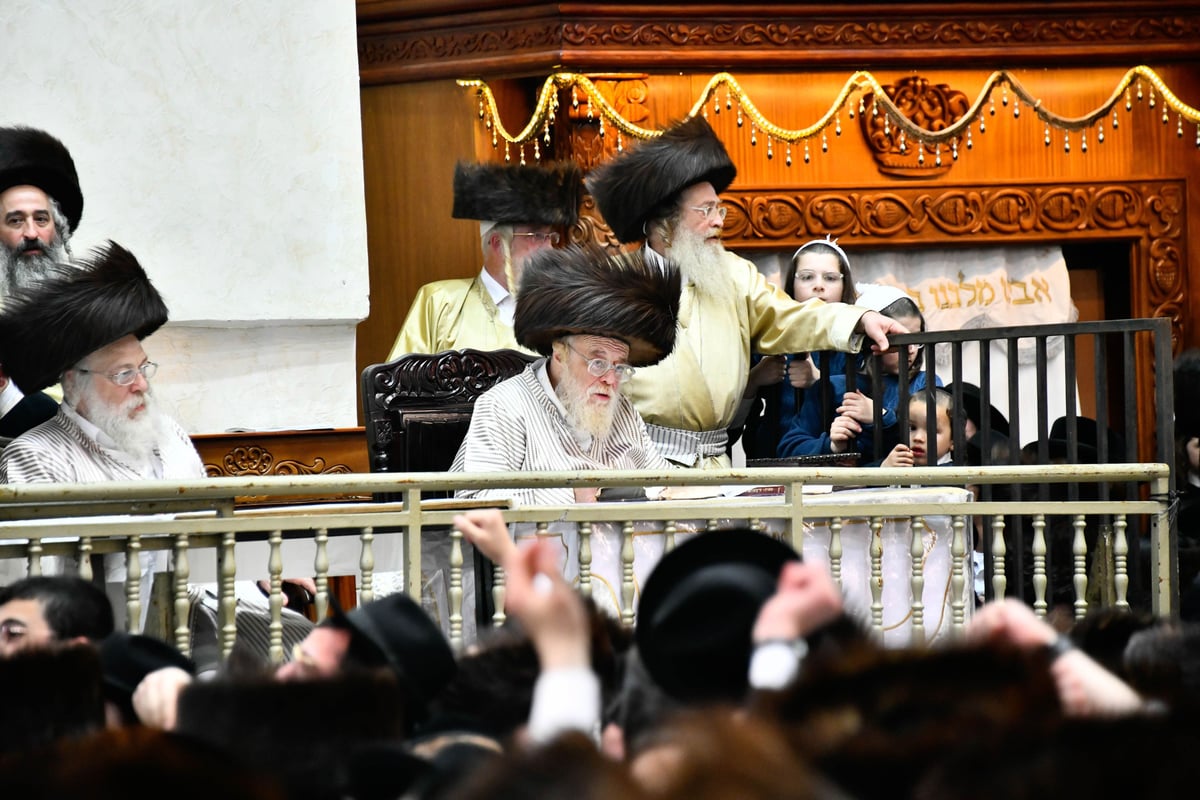 שמחת בית השואבה בחצה"ק תולדות אהרן 