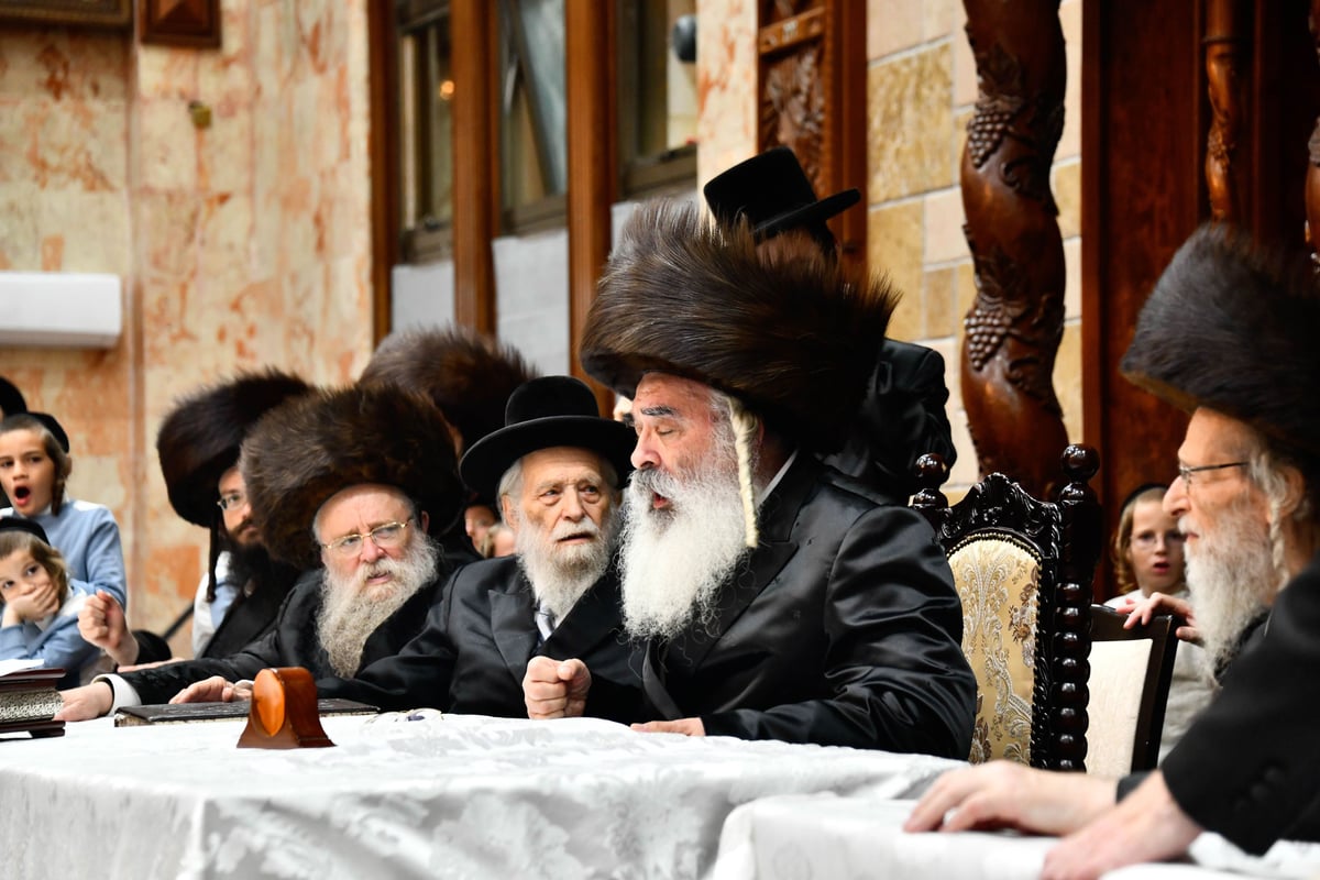 חול המועד סוכות בחצה"ק דושינסקיא 