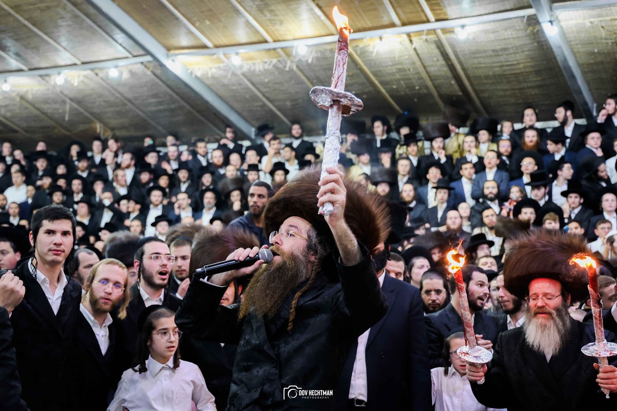 שמחת בית השואבה בישיבת אורייתא 