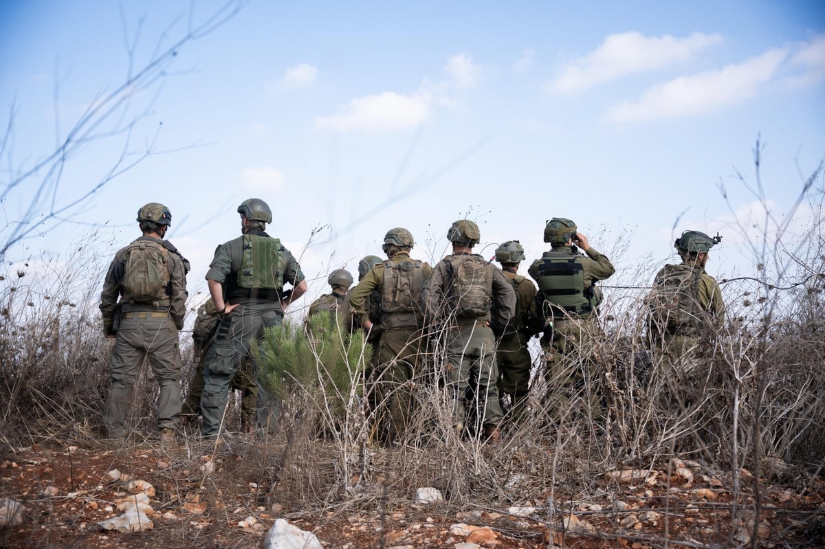 לוחמי צה"ל בדרום לבנון