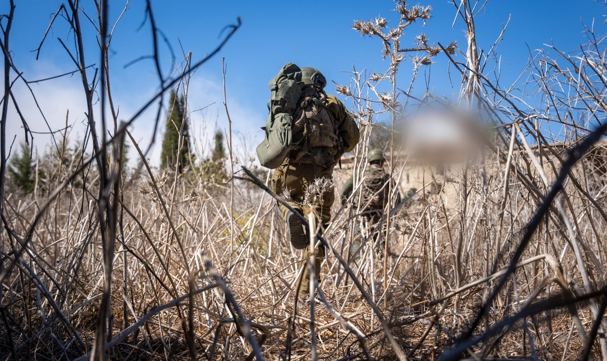 לוחמי חטיבת אגרוף הברזל בדרום לבנון