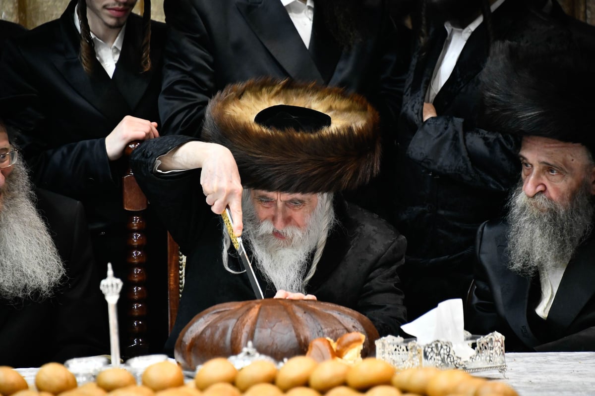 טיש אושפיזין דיוסף צדיקיא במכנובקא בעלזא 