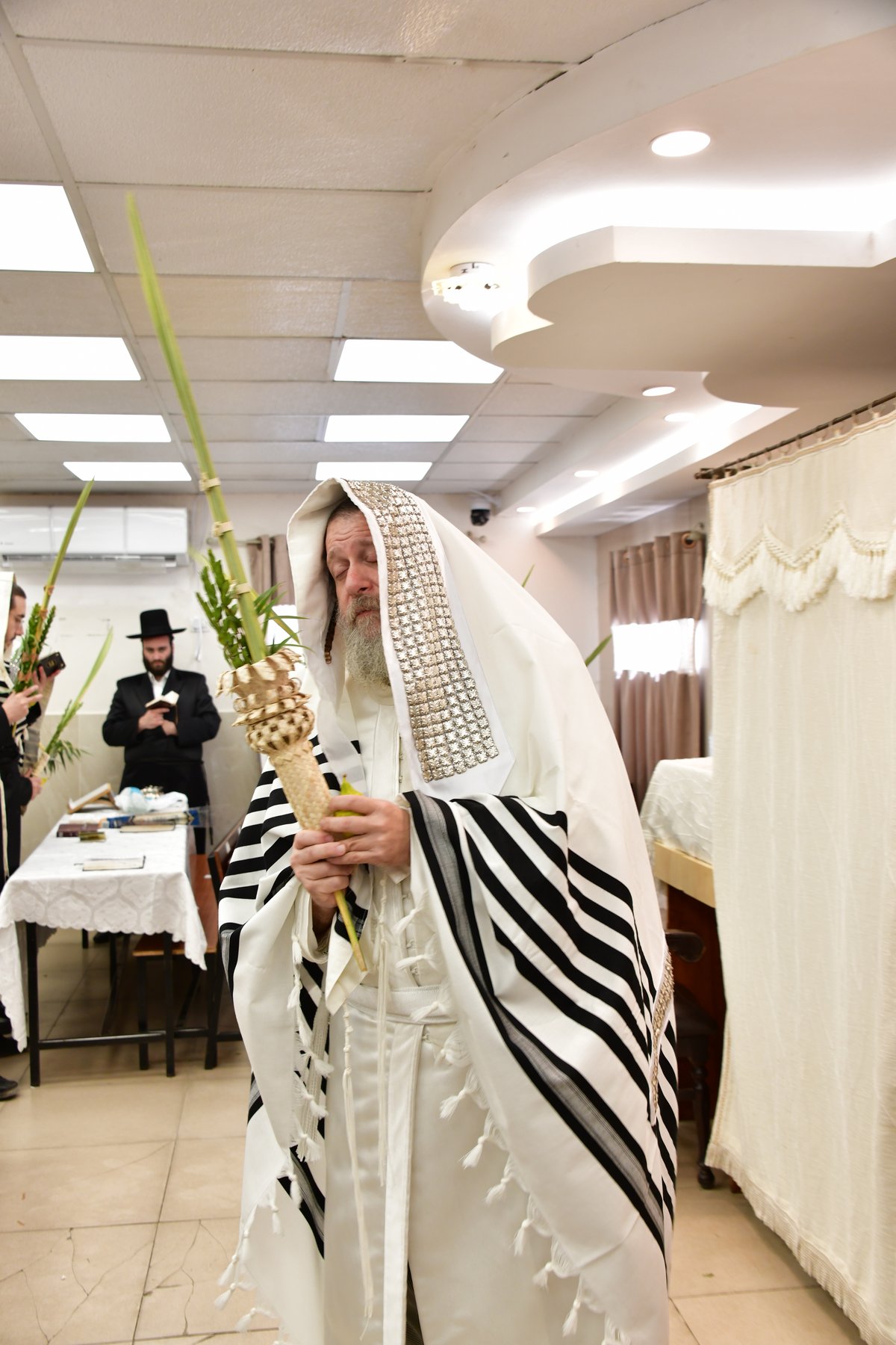 הושענא רבה בחצה"ק שאץ אשדוד 