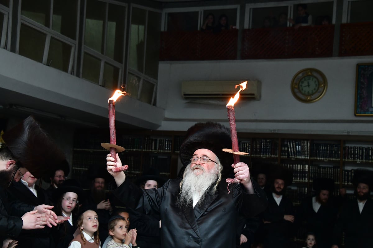 סוכות בחצה"ק ביאלה רמת אהרן 