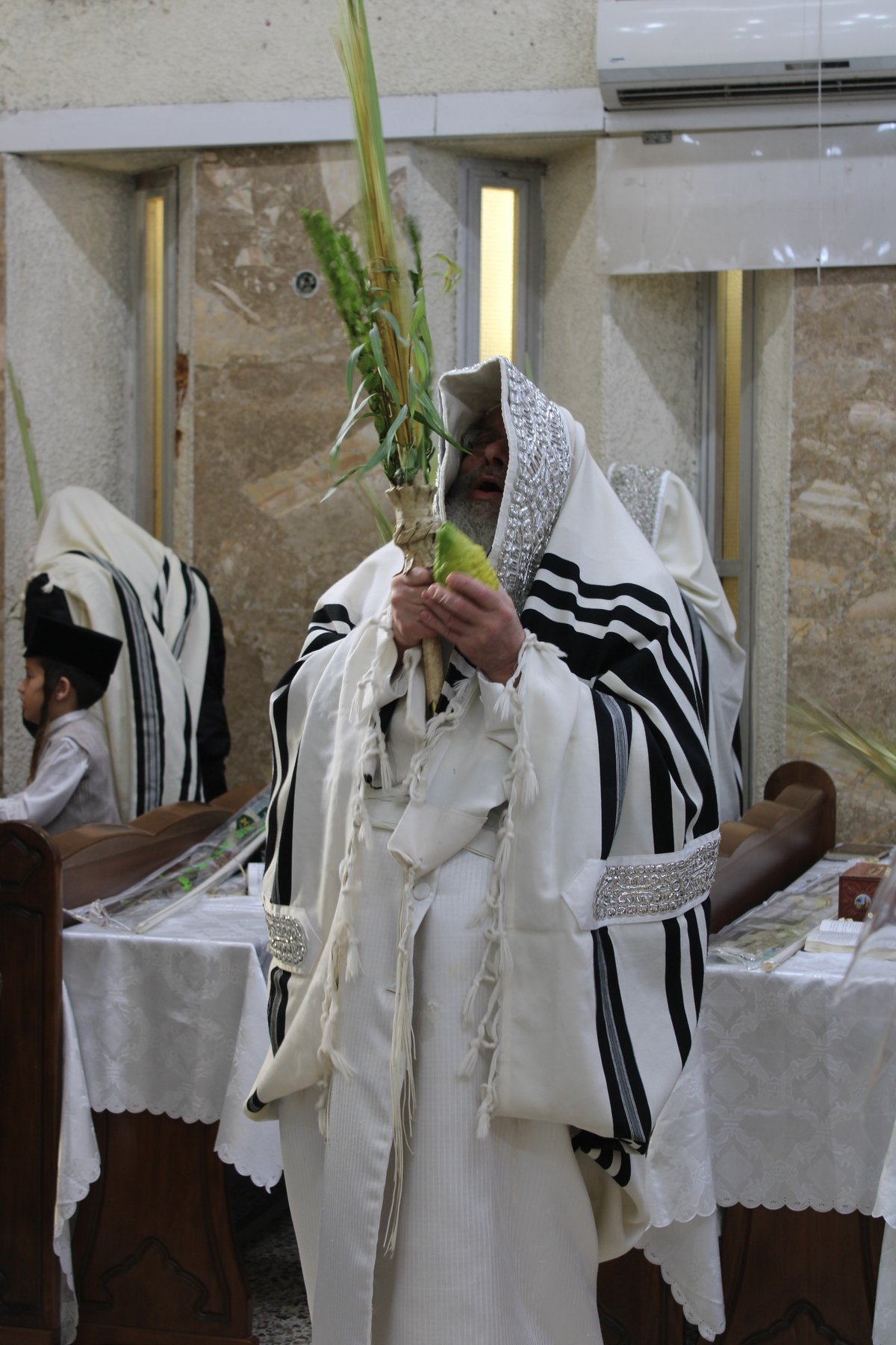 חג הסוכות בחצה"ק קומרנא