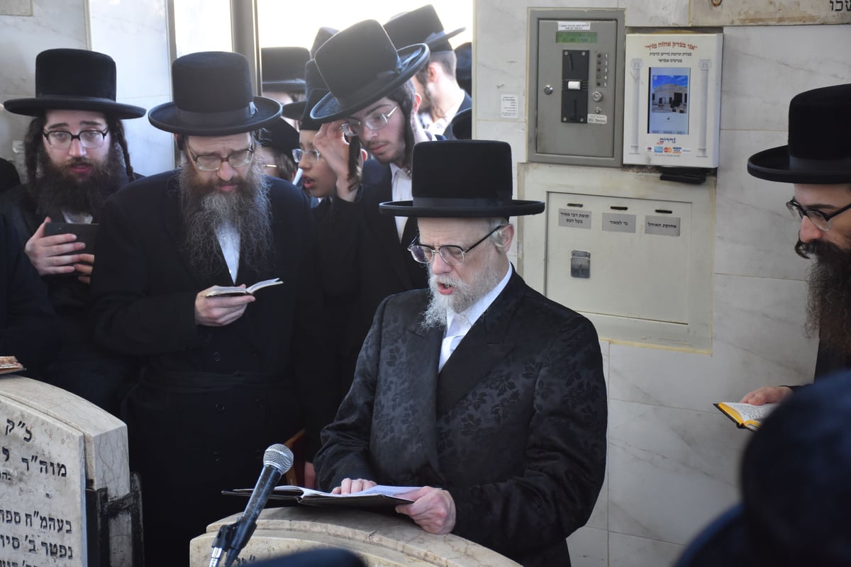 האדמו"ר מסערט ויז'ניץ בעליה לציון זקינו זצ"ל