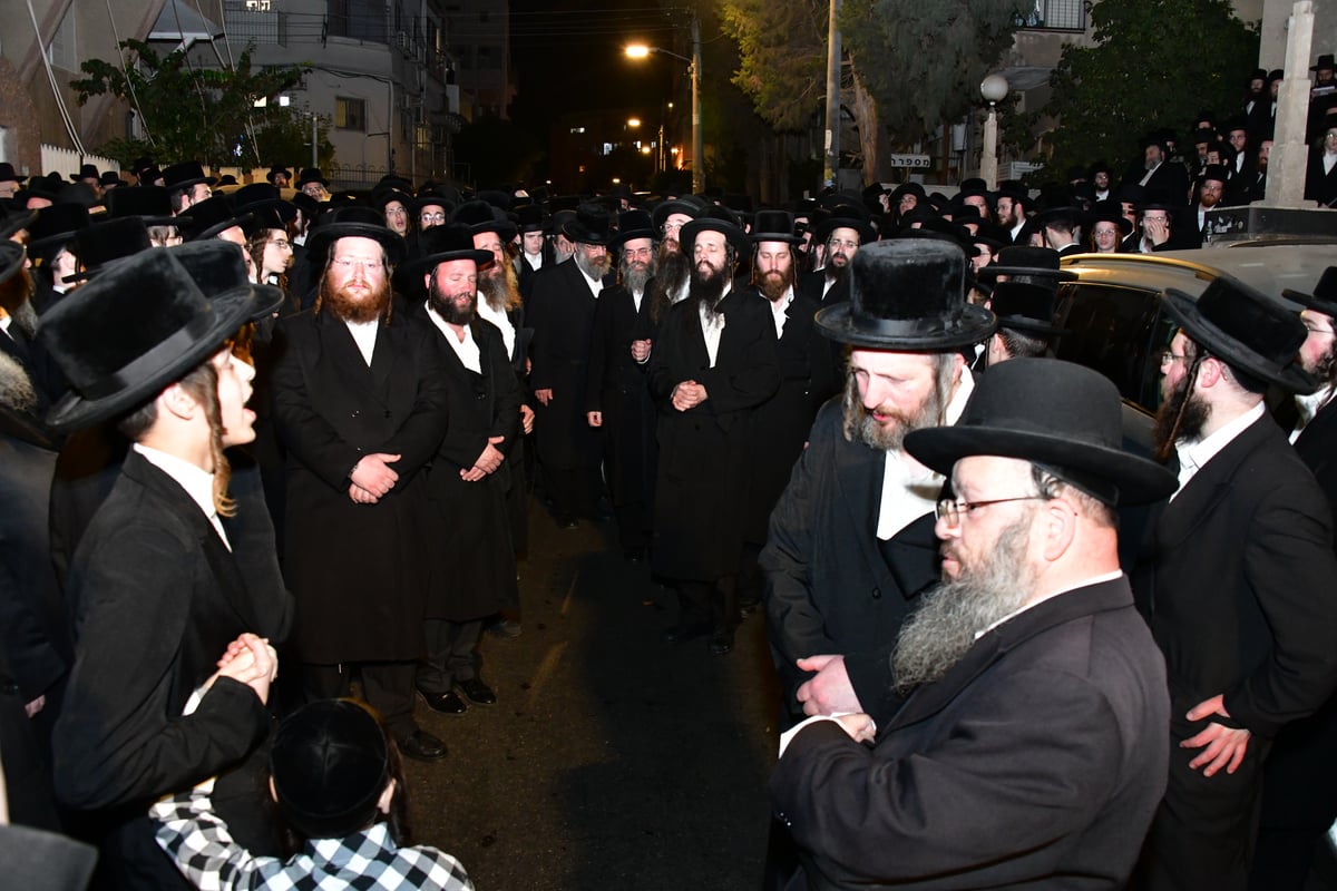 מסע הלוויית הגה"צ רבי אברהם אליהו וואזנר זצ"ל 